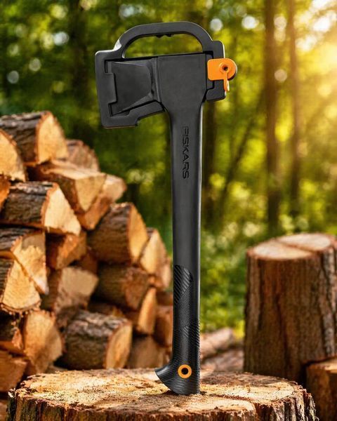 Набір Fiskars: сокира Solid A10 + ножиці GS41 | 1051085, 1026917 1051085102691 фото