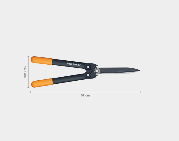 Ножиці для кущів Fiskars PowerGear &trade; з силовим приводом HS72 (1000596) 1000596 фото