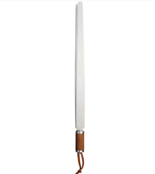 Набір Fiskars: кошик для пароварки Norden Grill 30 см 1066431 + лопатка дерев'яна Norden 1066429 + виделка Norden Grill 1066427 + щипці Norden Grill 1066426 1066431106642 фото
