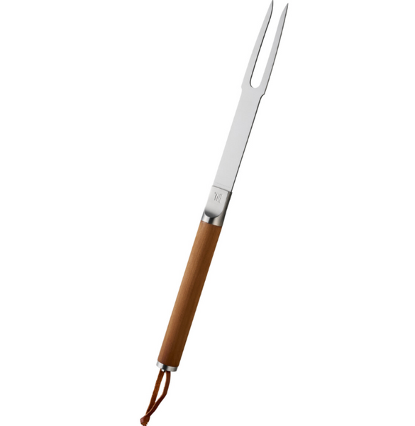 Набір Fiskars: кошик для пароварки Norden Grill 30 см 1066431 + лопатка дерев'яна Norden 1066429 + виделка Norden Grill 1066427 + щипці Norden Grill 1066426 1066431106642 фото