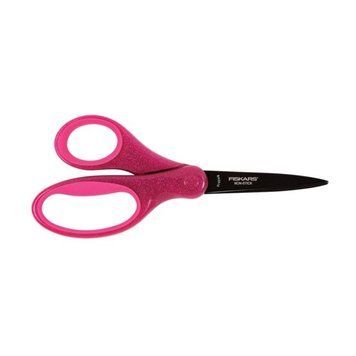 Ножиці дитячі блискучо-рожеві Fiskars (1023915) 1023915 фото