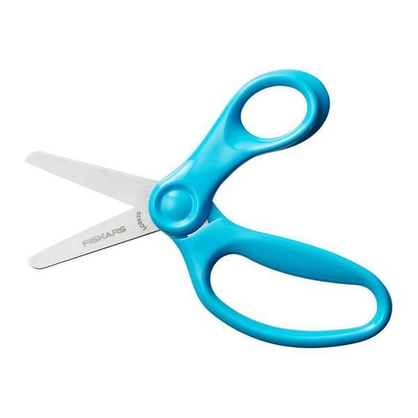 Ножиці дитячі 13см, бірюзові Fiskars (1064072) 1064072 фото