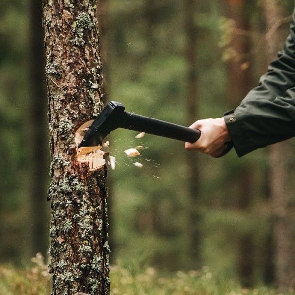 Набір Fiskars: Вила садові White 1070715 + Сокира теслярська Solid A10 1051085 1070715105108 фото