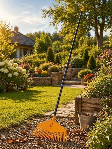 Набір Fiskars: Граблі для листя + Граблі для грунту PARK FSC 1023492101482 фото