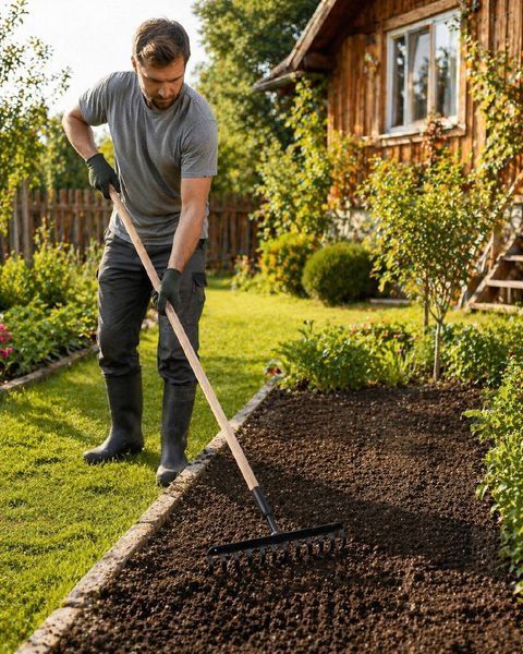 Набір Fiskars: Граблі для листя + Граблі для грунту PARK FSC 1023492101482 фото