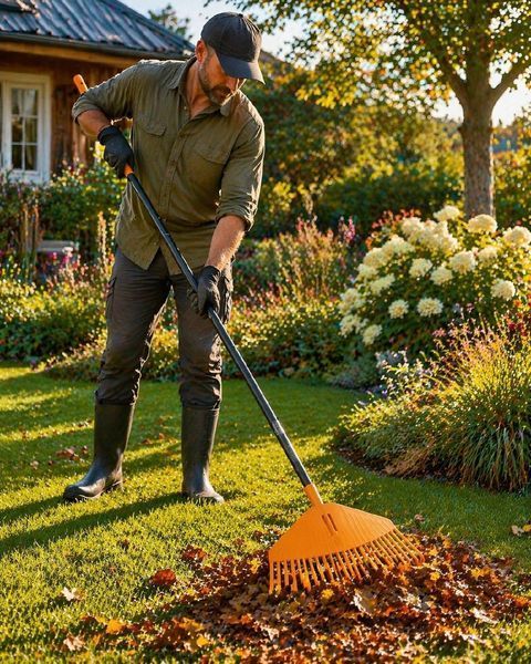 Набір Fiskars: Граблі для листя + Граблі для грунту PARK FSC 1023492101482 фото