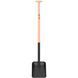 Лопата чорна совкова T-Grip FSC Fiskars (1073725) 1073725 фото 2