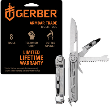 Мультитул Гербер Armbar Trade,16L,Box,SLVR (1064416) 1064416 фото